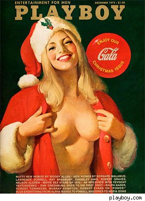 xmas playboy cover