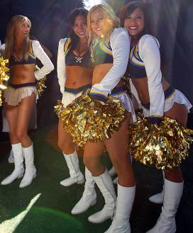 chargers cheer