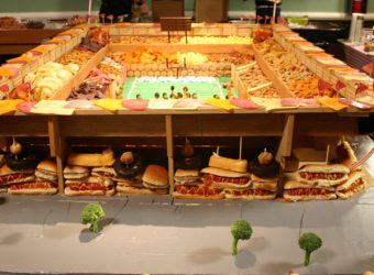 Super Bowl Snack Stadium