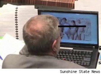 Senator Caught Checking Out Porn