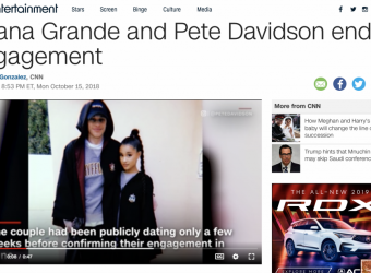 Surprise Surprise, Ariana Grande and Pete Davidson Are Done
