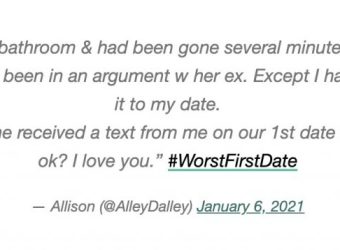 LOL #WorstFirstDate Tweets