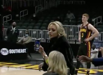 Lebron Vs “Courtside Karen”