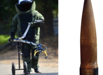 Bomb Squad Called When Man Arrives to Hospital with Artillery Shell IN HIS BUTT