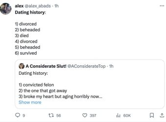 What’s Your Dating History?